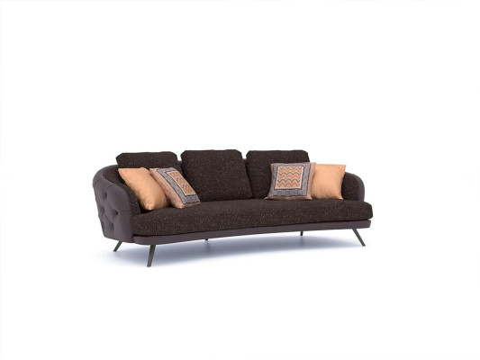 Soggiorno moderno completo Chesterfield 2x divano a tre posti relax nuova poltrona.