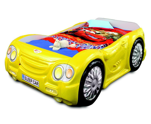 Auto da corsa Letto Materasso Letto per bambini Decorazioni per la camera dei bambini Letti