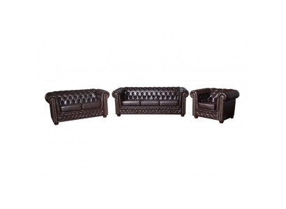 Chesterfield divano in pelle set di divani divano divano imbottito sedile divani set nuovi