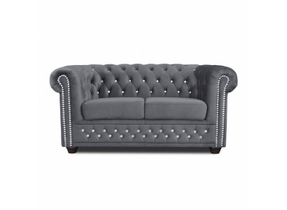 Chesterfield York Blink con funzione letto Tessuto Divani Imbottiti Divani Nuovi