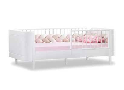 Elegante lettino bianco per bambini Camera da letto per bambini Mobili per la camera dei bambini in legno nuovo