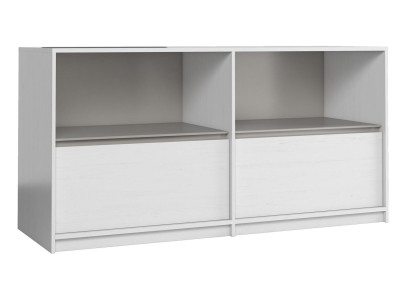 Comò armadio in diversi colori 2 cassetti credenza credenza comodini