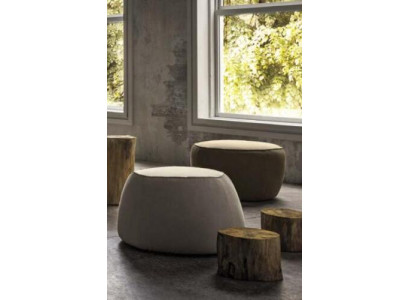 Sgabello a sedere Pouf Puff Pouf Pouf Pouf Poggiapiedi Ottomana Velluto 50x67m Tessuto