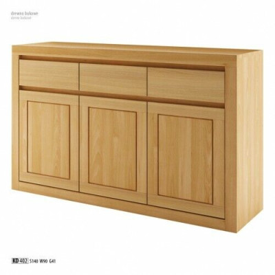 Mobile credenza moderno in legno. Realizzato a mano in legno massello.