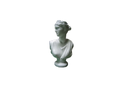 Statua di figura decorativa di busto greco scultura 28cm Statuette statue sculture R13