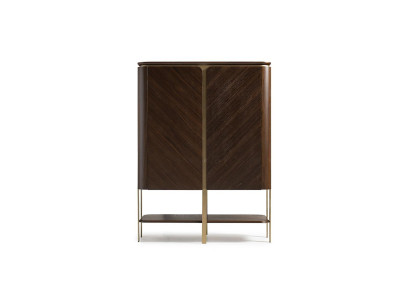 Bar cabinet Armadio in legno Armadio in legno Legno Bar Marrone Design bevande Bottiglie