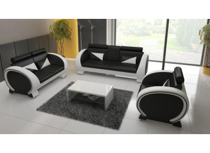 DIVANO IN PELLE 3+1 CON IMBOTTITURA DIVANO IMBOTTITO DIVANO IN PELLE SOFA DESIGN CON USB