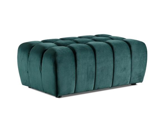 Sgabello Poggiapiedi Pouf Chaise longue Panca Velluto Tessuto