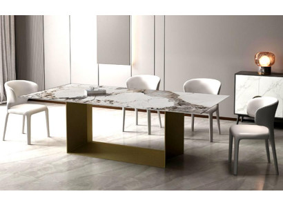 Moderne sala da pranzo soggiorno cucina Tavoli 180x90 Tavolo da pranzo Design Tavolo acciaio inossidabile