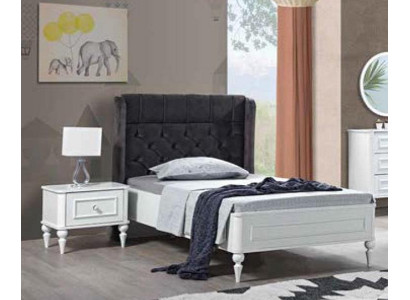 Letto per giovani Letti singoli Chesterfield Mobili da camera da letto Imbottiti