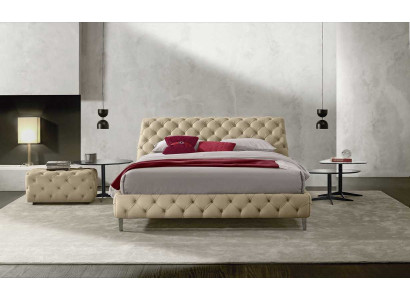 Chesterfield letto Letti di lusso Cornici letto in legno Mobili Design Moderni Strutture letto